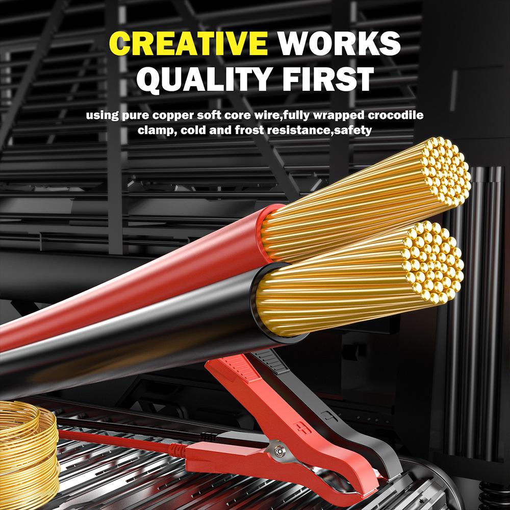 12V/8A 24V/4A Full Automatic Car Battery Charger Pulse Repair FOXSUR Car Motor Truck AGM Lead-acid LCD Display Automatic Battery Charging FBC122408D