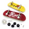 Maple Double Kicktail Finger Skateboard Toy for Kids and Teens
