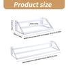 Upgrades Stainless Steel Towel Hold with Extendable 3 Rod Modern Towel Organize Suitable for Bathroom & Kitchen Use