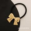 Minimalist Metal Hair Ring - New Korean Style High-End Ponytail Tie Rubber Band.