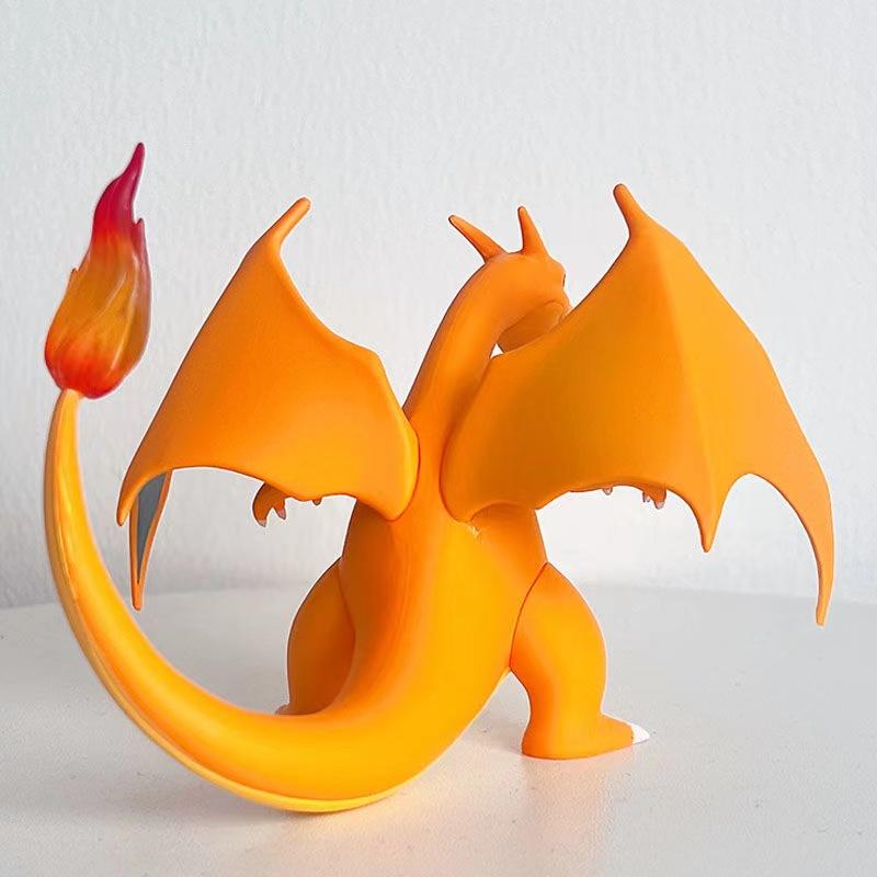 9cm Pokemon Anime Glurak Actionfiguren Pocket Monster Modell Puppe Sammlerstück Spielzeug Cartoon Glumanda Dekoration Für Weihnachtsgeschenk