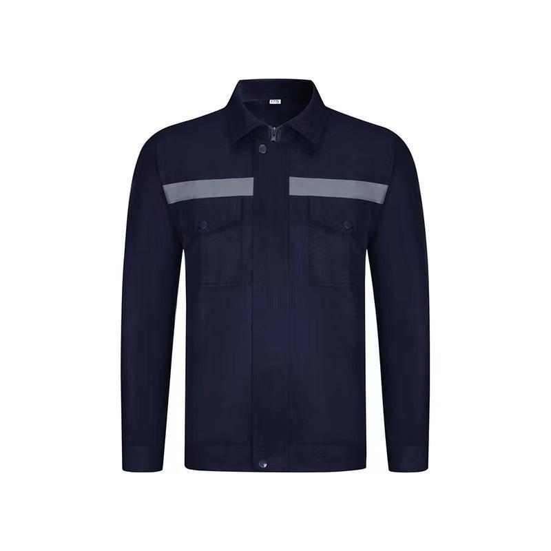 Men's and Women's Long-Sleeve Workwear Set - Durable, Wear-Resistant, Ideal for Factory and Auto Repair.