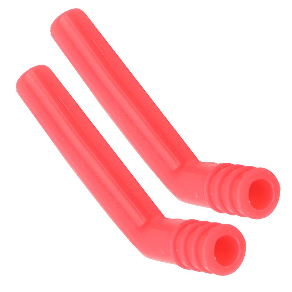 1 Pair Engine Exhaust Pipe Extender Silicone Extension Tube for   1Celsius8 1Celsius10 RC Car