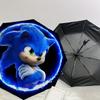 1PC Sonic The Hedgehog Umbrella-8-Rib Reinforced, Automatic Open, Lightweight & Durable, Cute Fashion Accessory for Outdoor-W9286