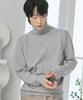 210EDIT Unisex Cashmere Blended Turtleneck Knit [Melan Grey]_Zz4Sw012