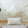 Boho Decorative Pillow Covers Soft Plush Short Faux Wool Couch Pillow Covers Luxury Cushion Covers 35X50 40X40 45X45CM for Sofa