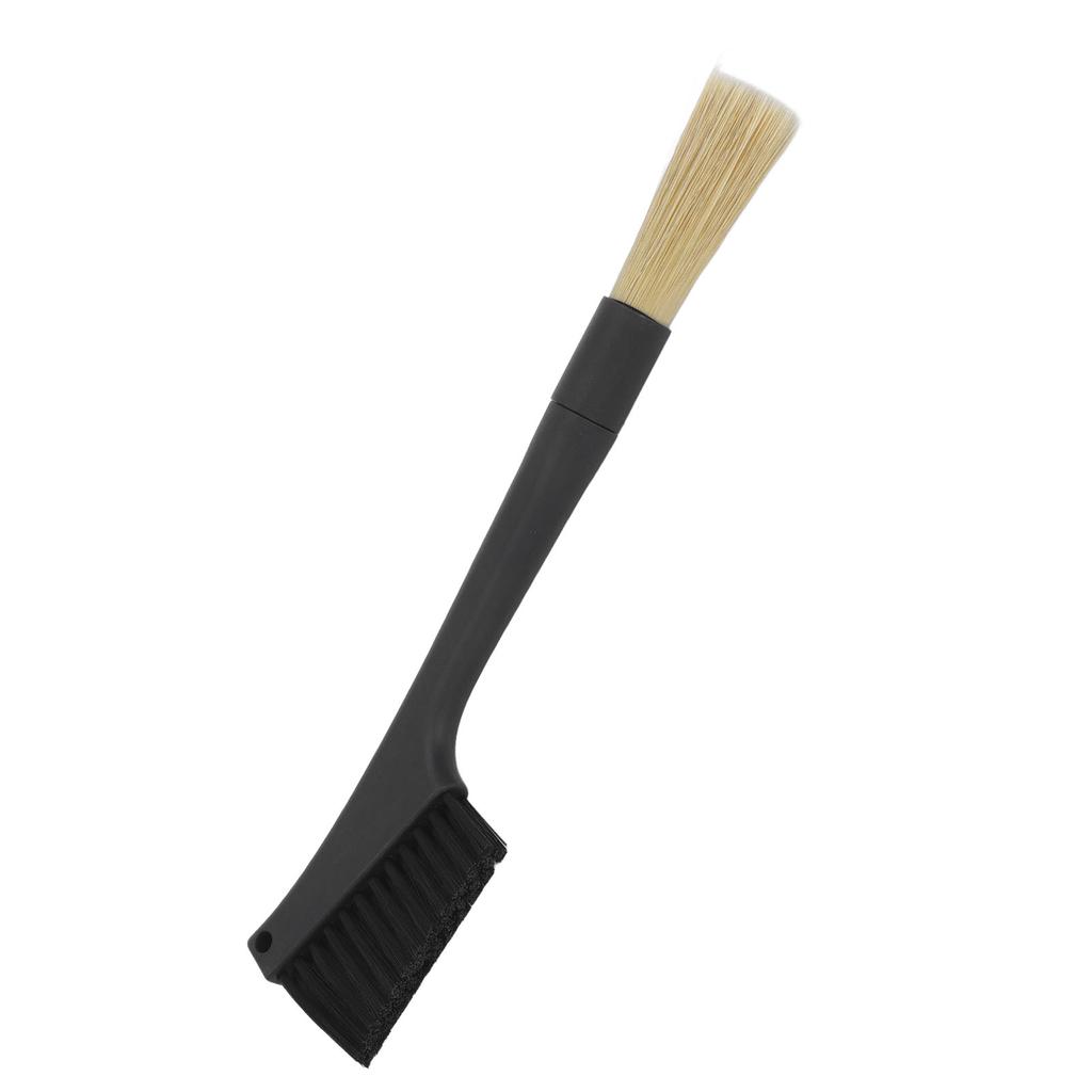 Kaffeemaschinen-Reinigungsbürste Doppelkopf Abnehmbare Kaffeemühlenbürste für Zuhause Küche Bar