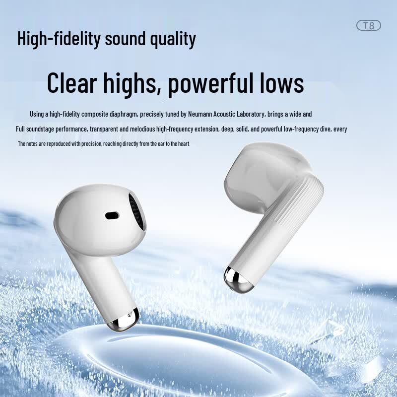Newmine T8 Semi-In-Ear Wireless Bluetooth Earphones