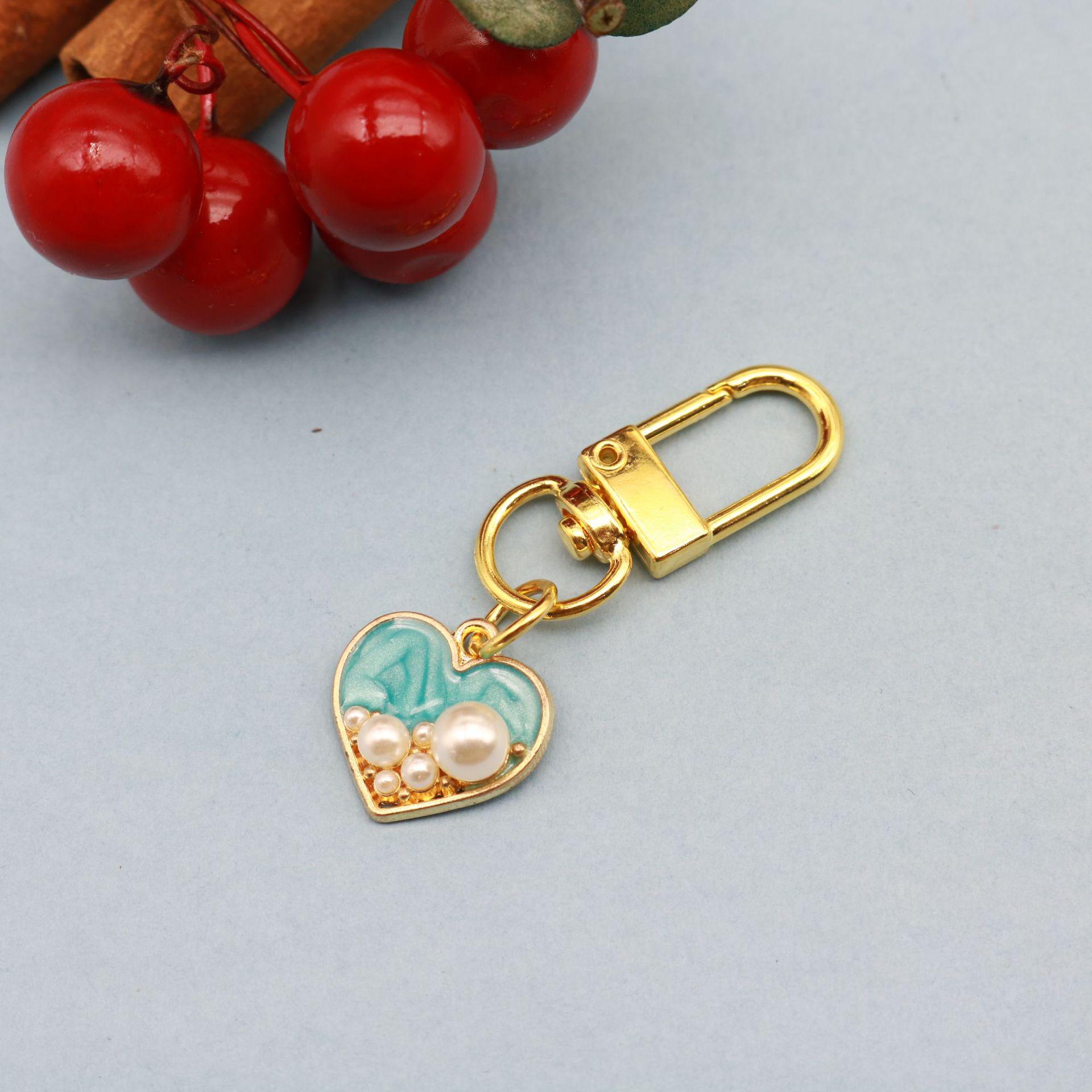 Crystal Heart Jewelry Keychain Pendant