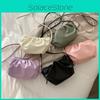 Trendy 2024 Korean Cloud Bag Soft Pu Material Mini Crossbody Bag For Girls Available In Colors