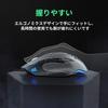 CYD C303 PRO Wired Gaming Mouse for PC 12800 Adjustable LED Breathing RGB Ergonomic USB Gaming Suitable for Large 8 Programmable Honeycomb Compatible