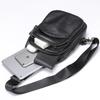 Nová kožená náprsní taška pro muže, Jednoramenná crossbody taška, Sportovní a ležérní kožená náprsní taška pro muže