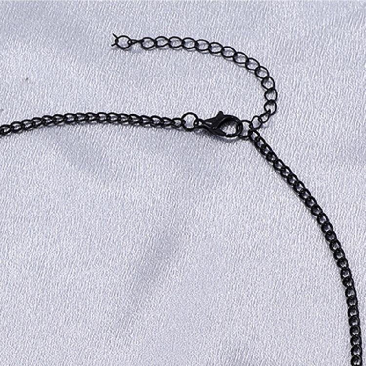 Spider Web Necklace Spider Pendant Necklace Punk Necklace Chain Jewelry Decor