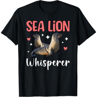 Sea Lion Whisperer Sea Lion Lover Sea Lions T-Shirt(1)