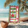 Christmas Gift Oscar Comedy Movie How the Grinch Stole Christmas Soft Beach Towel Outdoor Camping Vacation Swinging Beach Scarf Decorative Blanket B6