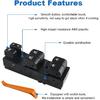 Dual-Auto Power Master Window Switch Compatible with Subaru Outback Legacy 2.5L 3.6L 2015 2016 2017, Driver Left Side 3 + 16 Pins, Replacement for