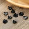 25/50/100Pcs PVC Rubber Pin Backs Butterfly Clutch Tie Tack Lapel Holder Clasp Pin Cap Keepers for Uniform Badges Replacements