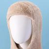 WTEMPO Autumn Winter Women's Windproof Cold-proof Warm Plush Hats Buttons Shawls Neck/Ear Protection Outdoor Cycling Skiing Faux Fur Hats