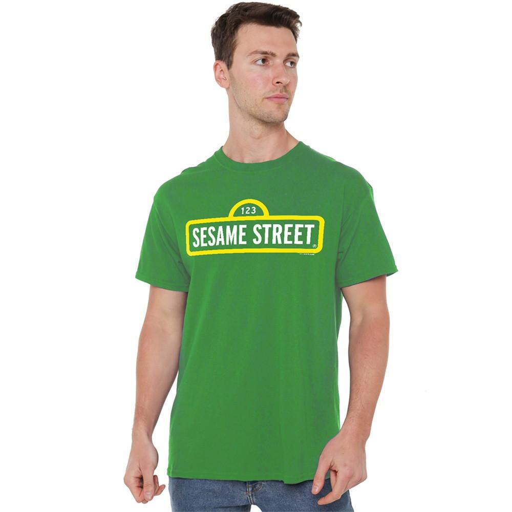 Sesame Street Logo T-Shirt S-4XL Kelly Green XXL