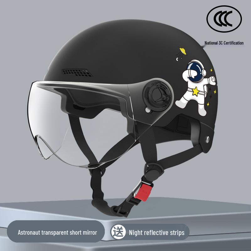 Universal Electric Motorcycle Helmet: Sun Protection, All-Season Safety for Men & Women
