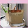 Fashionable Canvas Tote Bag For Women Trendy Large Capacity Shoulder Bag