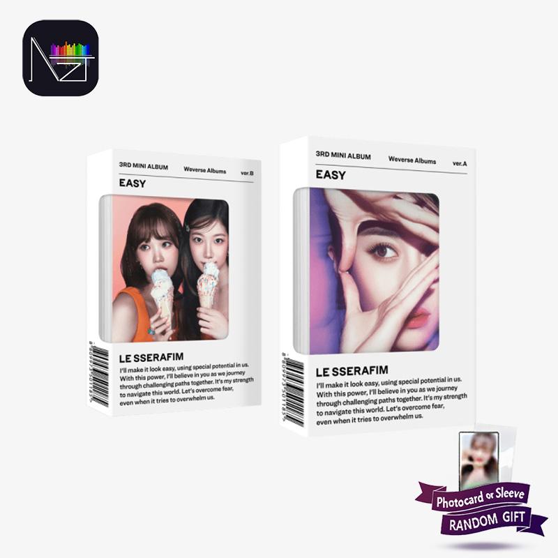 

LE SSERAFIM 3-й мини-альбом [EASY] (Альбомы Weverse вер.) RANDOM 1PCS