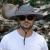 Cappello zanzariera per uomo donna a tesa larga protezione solare cappelli boonie con velo protezione a rete dagli insetti per pesca escursionismo