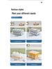 Double-Layer Self-Rolling Beverage Storage Rack for Cans (Large Size)