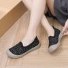 Ladies'  New Lazy Walking Shoes Soft Bottom Anti-Slip Single Shoes Casual Comfortable Slip-On Free Shipping'S Shoes