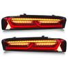 LED Taillight Assembly Rear Brake Turn Signal Light IP67 Waterproof Replacement for Camaro 2016‑2018 Red
