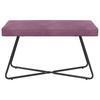 Bench Purple 80 x 40 x 45 cm Velvet