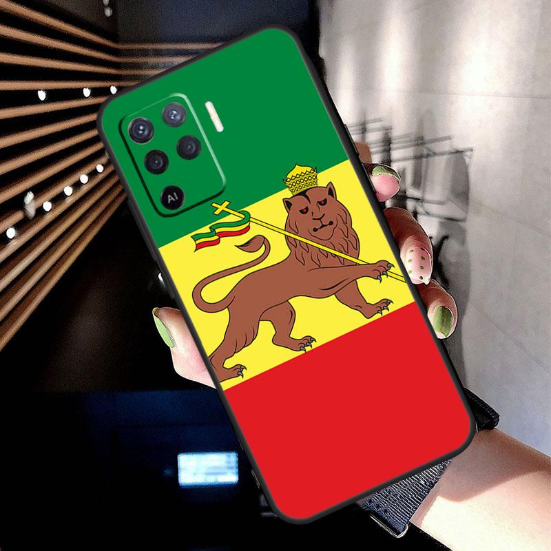 Ethiopia Flag Case For Oppo A5 Pro A15 A17 A57 A77 A18 A38 A58 A78 A98 A94 A74 A54 A16 A76 A96 A40 A60 A80