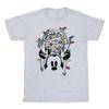 Disney Mens Mickey Mouse Christmas Head Lights T-Shirt