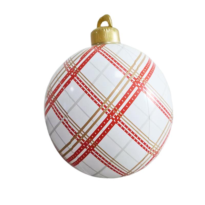 Christmas Toy Ball Outdoor Prints Festive Crafts Fun Balloon Inflatable Decoration