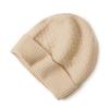 Unisex 100% Pure Cashmere Knitted Hat for Autumn and Winter - Classic, Versatile, and Warm