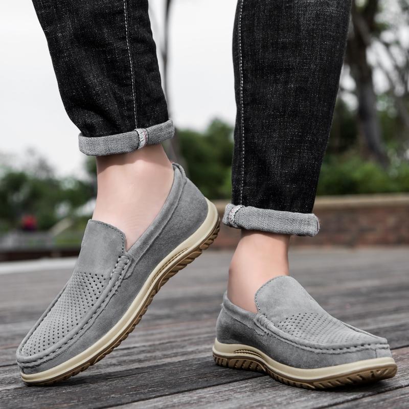 Fashion Leather Shoes Casual Business Shoes for Men Dress Tenis De Hombre Moccasins Mokasin Tenis Caballero Designer