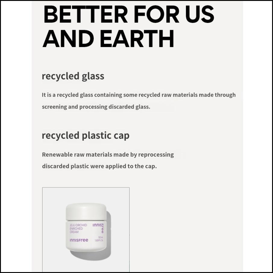 Innisfree Jeju Orchid Enriched Cream 50ml Anti-Aging Moisturizer for Firm, Nourished Skin