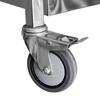 Stainless Steel 2-shelf Deep Mega-M Serving Trolley W-85 Cm D-45 Cm H-90 Cm N