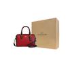 Coach Rowan Crossbody 17 Color Block Design Gold Hardware Pebbled Leather Mini Handbag Women handbags Red CBM68-IMY3L