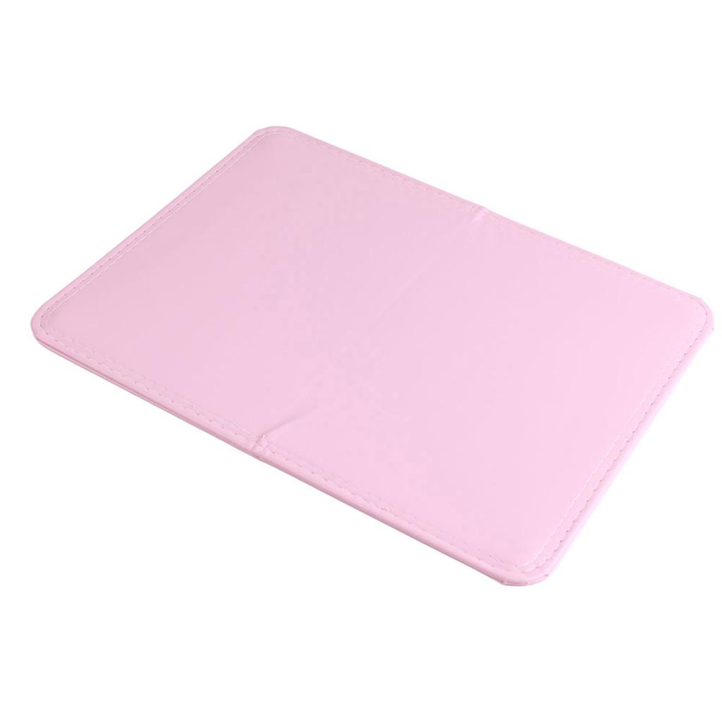 Nail Art Table Mat Cushion Pad Foldable Washable Manicure Desk Mat Nail Salon ToolsPink