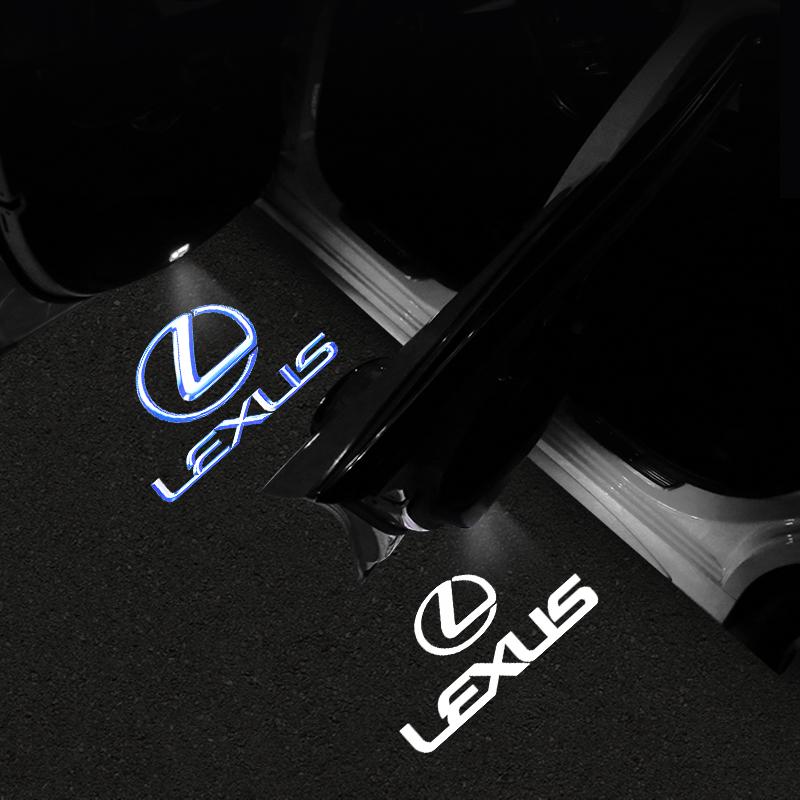 2pcs For LEXUS IS F SPORT IS250 IS300 IS350 UX UX300h UX260h UX200 LED Car Door Welcome Logo Projector Ghost Shadow Light