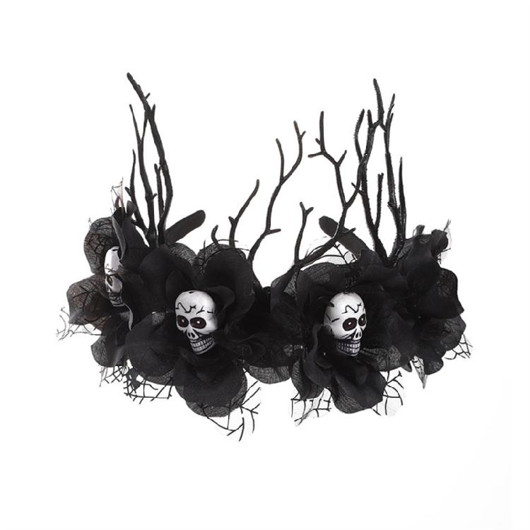 Halloween Hairhoop Festival Party Bat Hairband Masquerade Balls Gothic Headwear