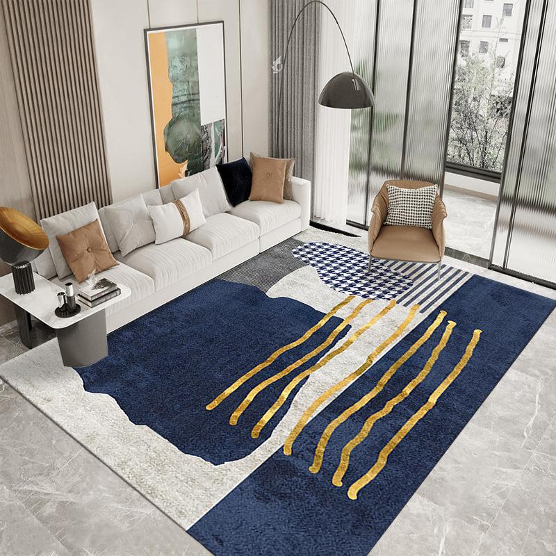 Modern Abstraction Living Room Decoration Carpet Nordic Style Rugs for Bedroom Non-slip Large Area Mat Home Washable Lounge Rug