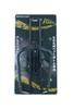 Ruler Aluminum Plastic Bottle Cage Black CD-71FBK
