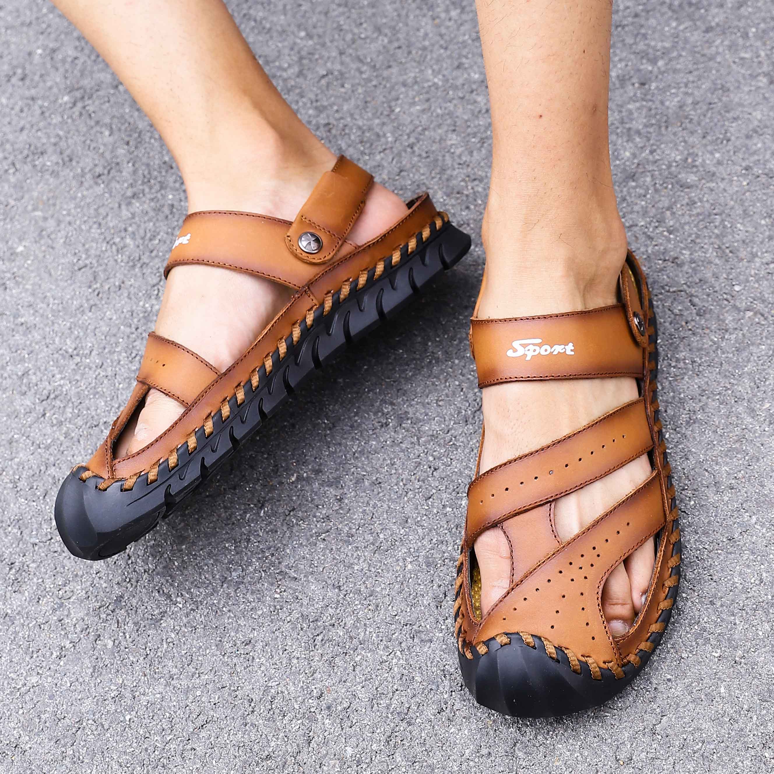 Мужские сандалии — фото 18