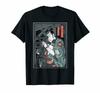 Samurai Photographer Taking A Shot Camera Unisex Funny Black New Pure Cotton Short Sleeves Hop Fashion ONeck Casual T Shirt