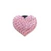 Heart-shaped Car Air Outlet Perfume Clip Rhinestone Car Air Conditioning Air Outlet Perfume Decoration Clip Car Auto Accessories