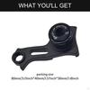 Universal Derailleur Hanger Aluminum Alloy CNC Sturdy Extended Frame Gear for