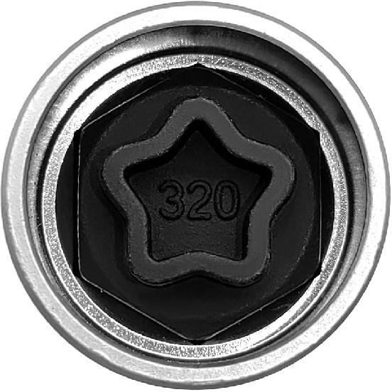HXBER Car Screw Socket Wrench, Replacement for Security Master Locking Wheel Nut Key 306 Anti-Theft Screw Socket Wrench Tool