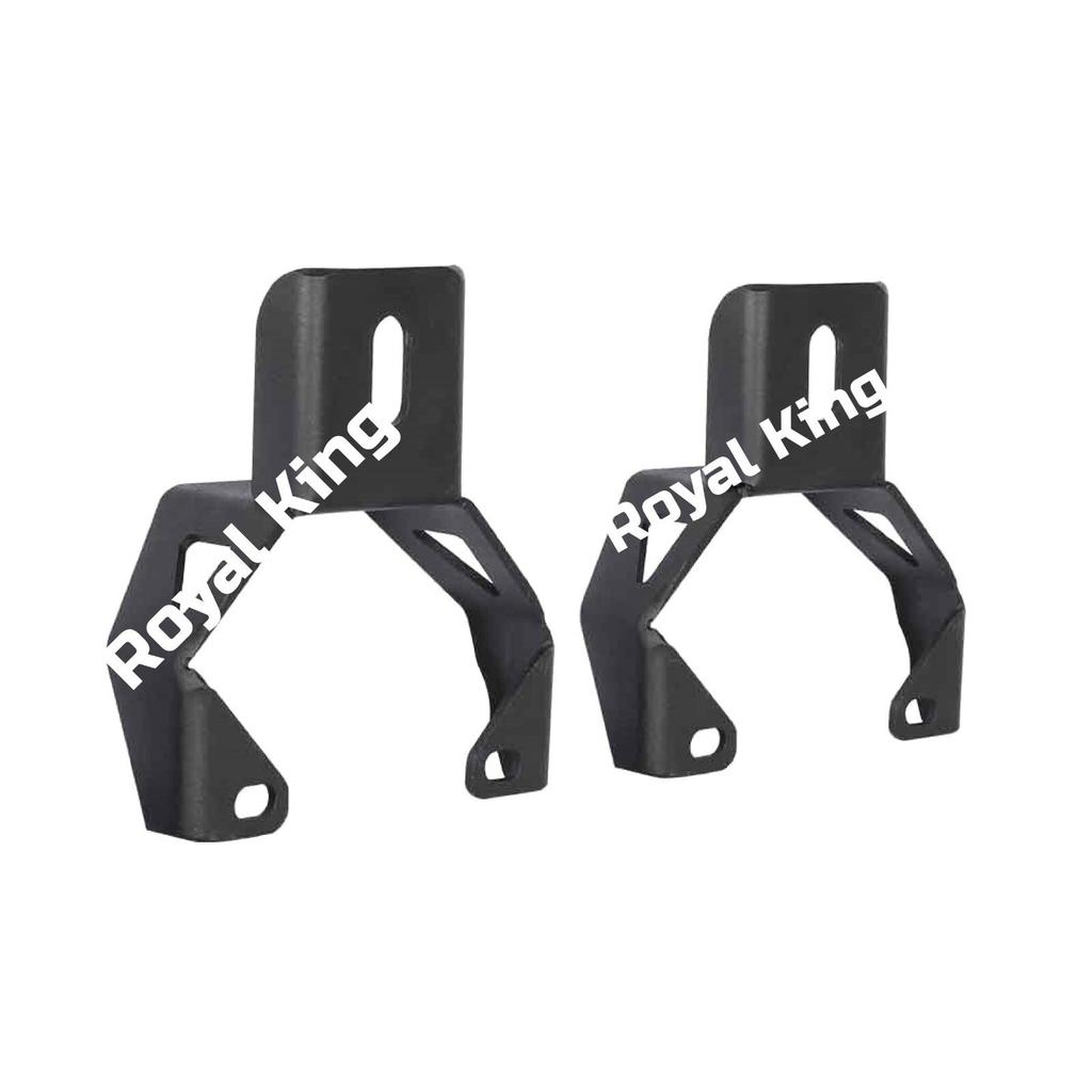 Black "Radiator Guard Combo Pack of 5 Fit For Royal Enfield Himalayan 411 BS6"